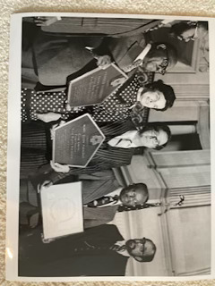 Mayor Diane Feinstein & some Society Members